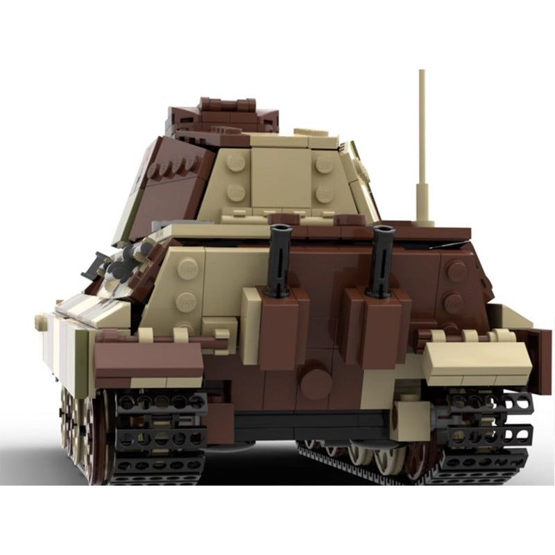 tiger ii ausf b heavy tank building set | moc-68284 - 2