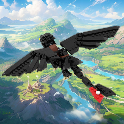 toothless building set | how to train your dragon | lego compatible - 3