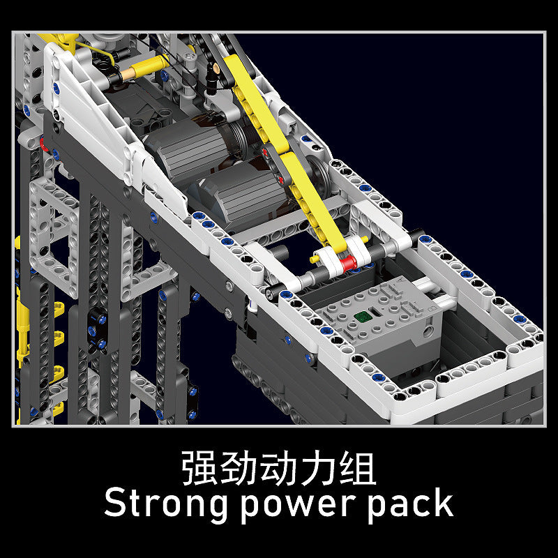 tower crane building set - 1797 pcs | mouldking 17004 - 3