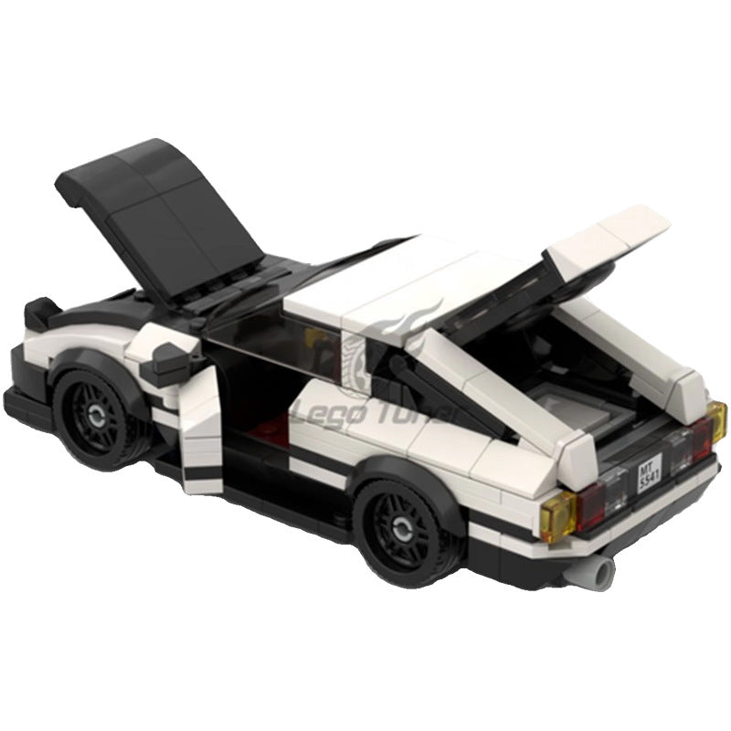 toyota ae 86 trueno building set | moc-97832 - 5