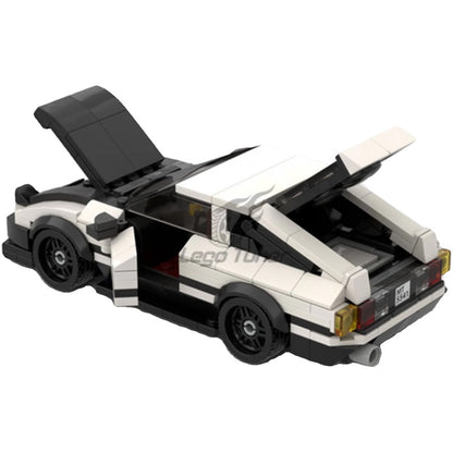 toyota ae 86 trueno building set | moc-97832 - 5