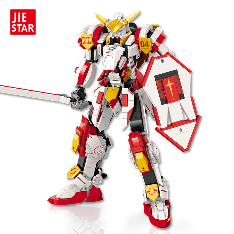 transforming mecha 2 in 1 building kit - 920 pcs | jiestar ff20011 - 4