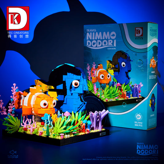 travel nimmo and dodori - 886 pcs | dk 7002 - 1