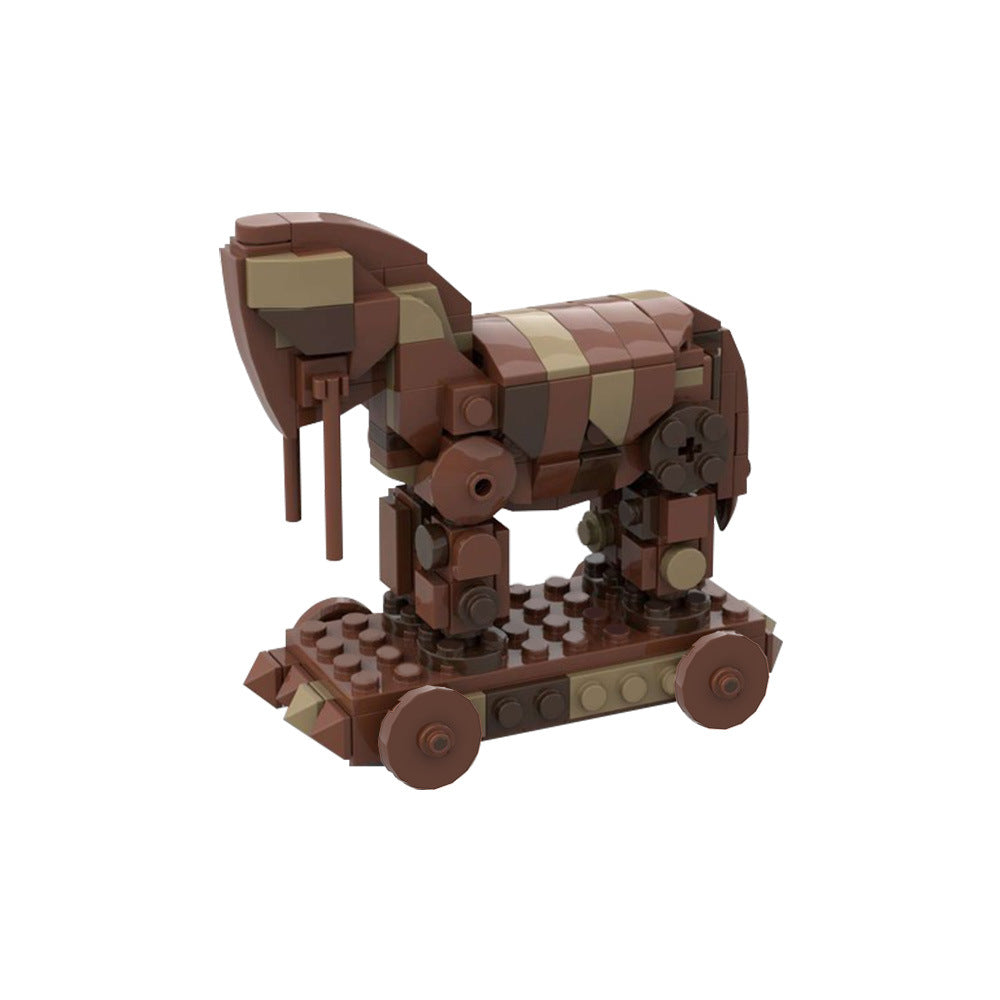 trojan horse building set | moc-151621 - 2