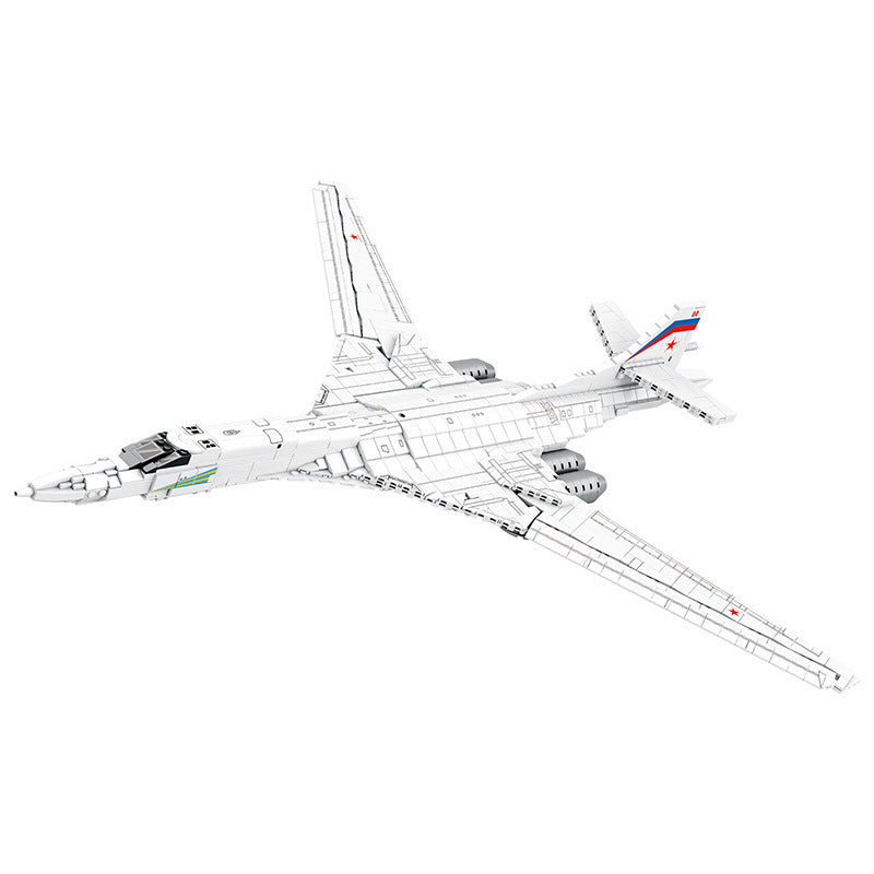 tu 160 strategic bomber building block set - reobrix 33036 - 5