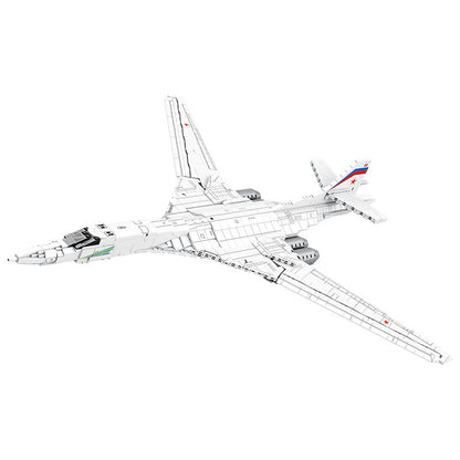 tu 160 strategic bomber building block set - reobrix 33036 - 5