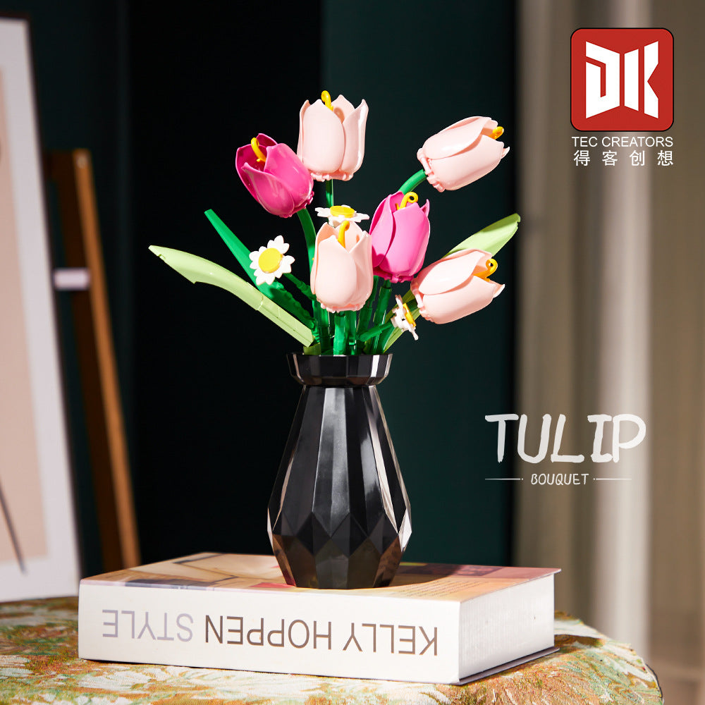 tulip bouquet - 223 pcs | dk 3025 - 2