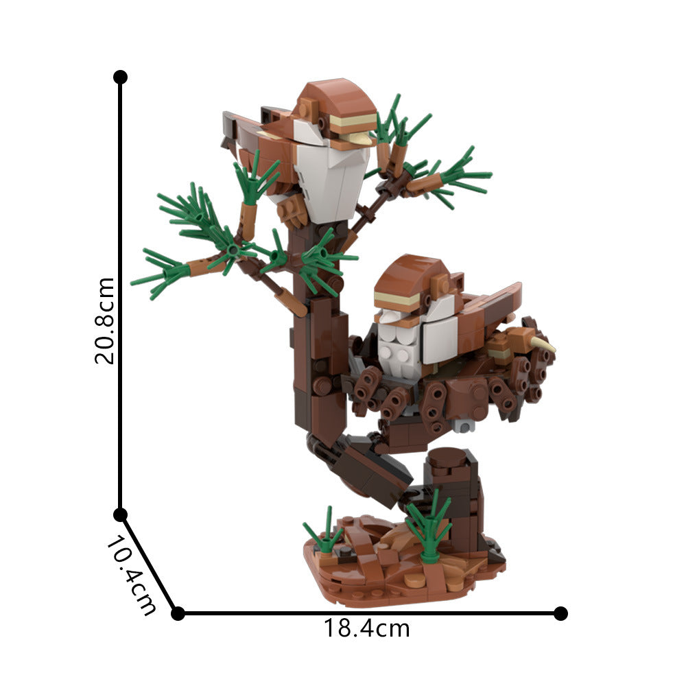 two little birds building set | moc-209245 - 3