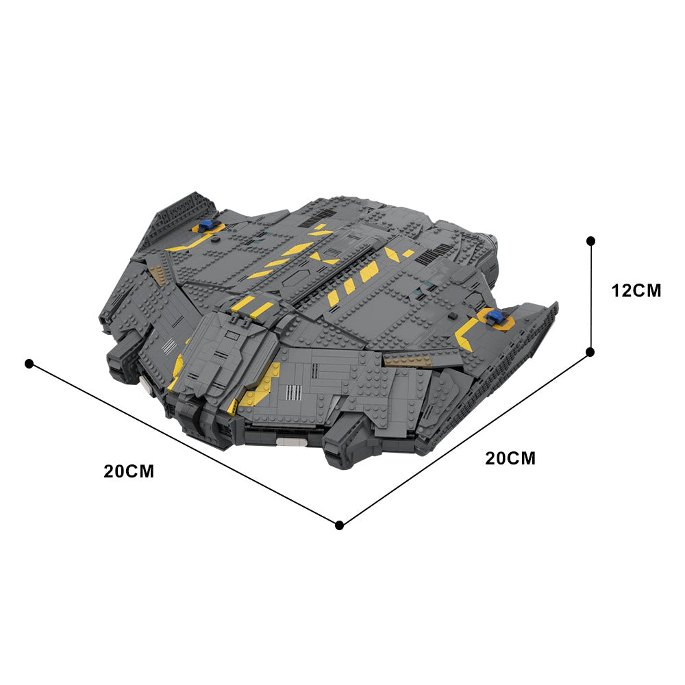 type 9 heavy building set | elite dangerous | 1:250 scale | moc-133464 - 4
