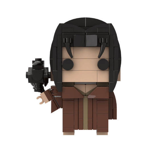 uchiha itachi edo tensei brickheadz set | lego-compatible naruto moc - 1