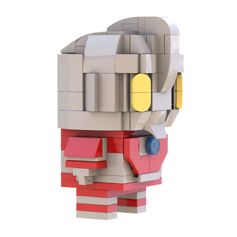 ultraman brickheadz moc building set | lego-compatible toy - 2