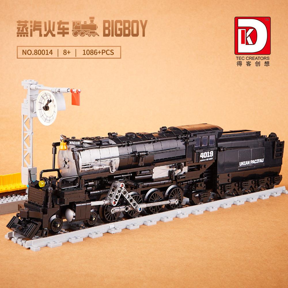 union pacific bigboy steam locomotive - 1186 pcs | dk 80014 - 2