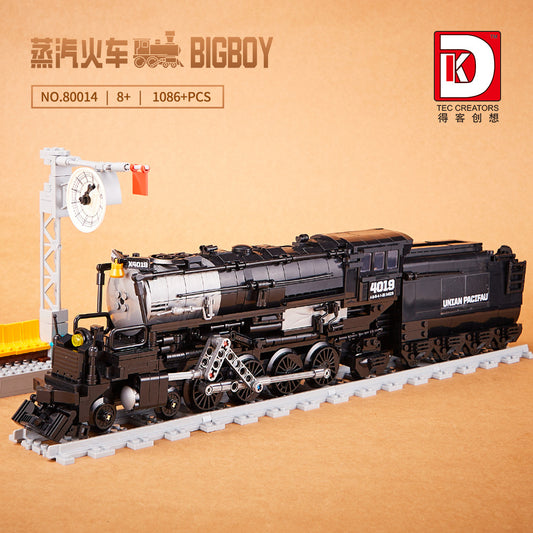 union pacific bigboy steam locomotive - 1186 pcs | dk 80014 - 2