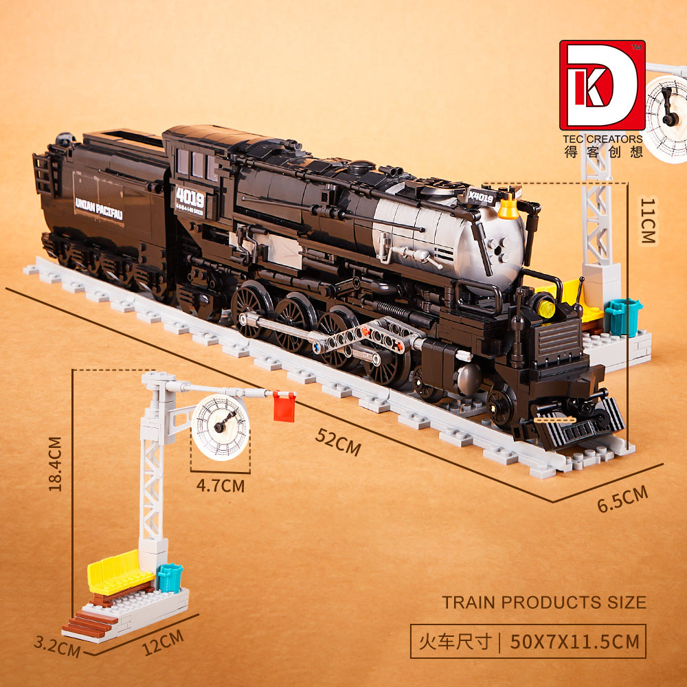 union pacific bigboy steam locomotive - 1186 pcs | dk 80014 - 3