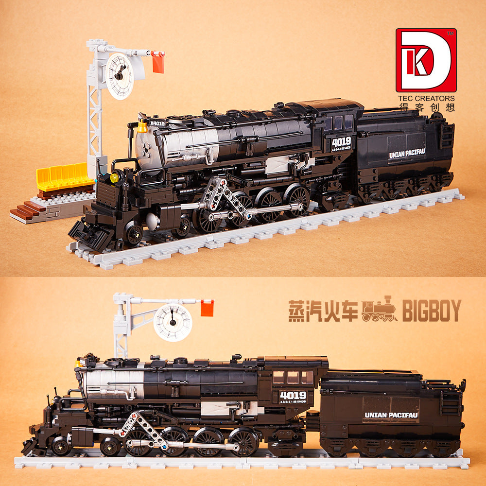 union pacific bigboy steam locomotive - 1186 pcs | dk 80014 - 4