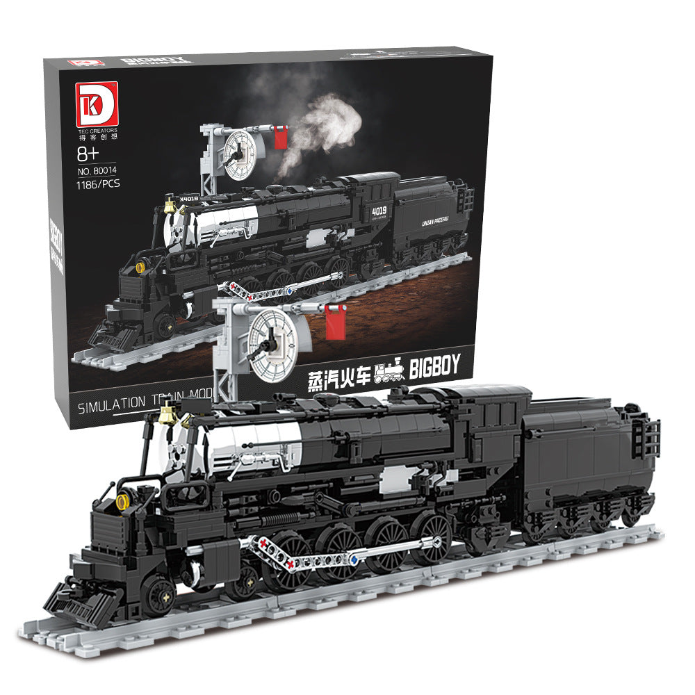 union pacific bigboy steam locomotive - 1186 pcs | dk 80014 - 5