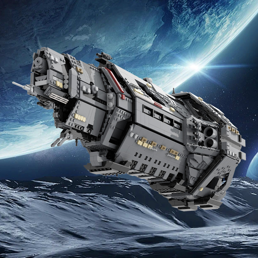 unsc pillar of autumn c-709 building set | halo | moc-212004 - 2