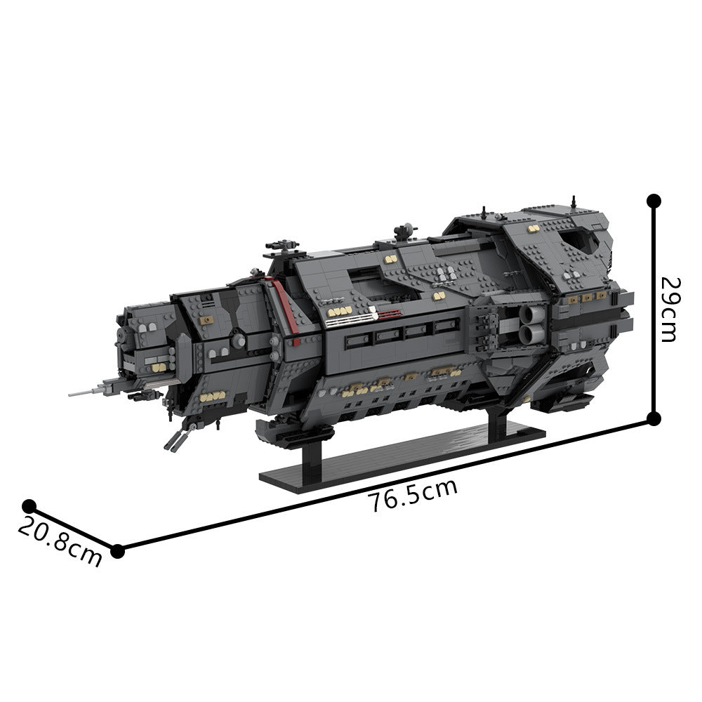unsc pillar of autumn c-709 building set | halo | moc-212004 - 4