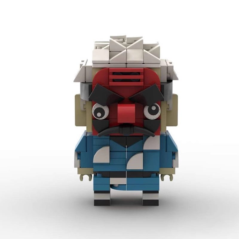 urokodaki sakonji brickheadz building set | demon slayer | moc-113647 - 3