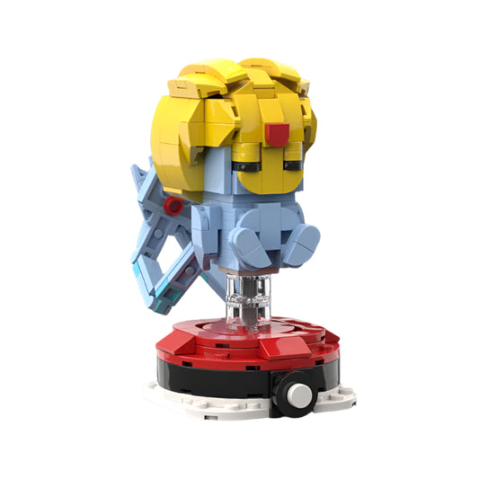uxie brickheadz building set | pokèmon | moc-112689 - 1