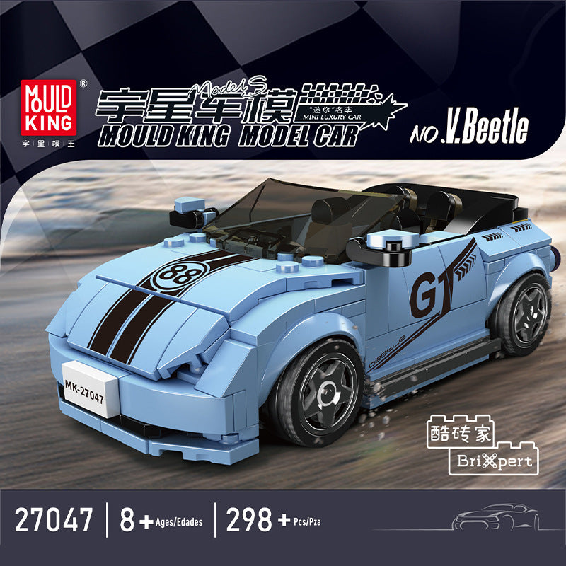 v.beetle with display box - 298 pcs | mouldking 27047 - 1