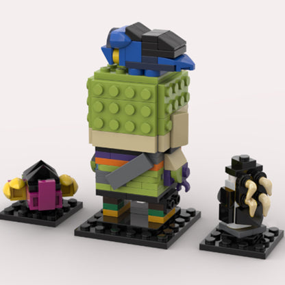 valorant gekko brickheadz building set | moc-137715 - 3