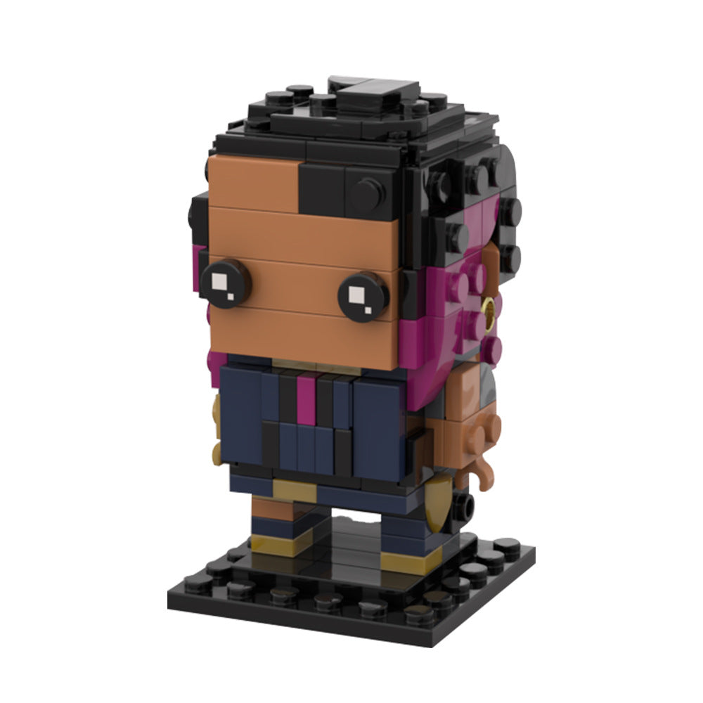 valorant reyna brickheadz building set | moc-137718 - 3