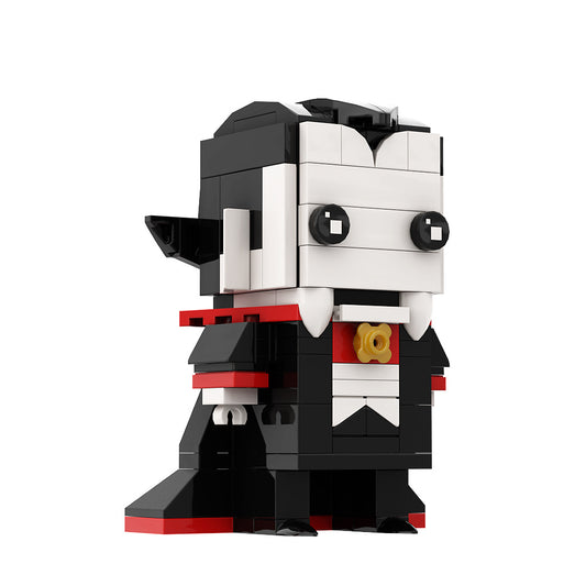 vampire brickheadz building set | halloween | lego compatible - 1