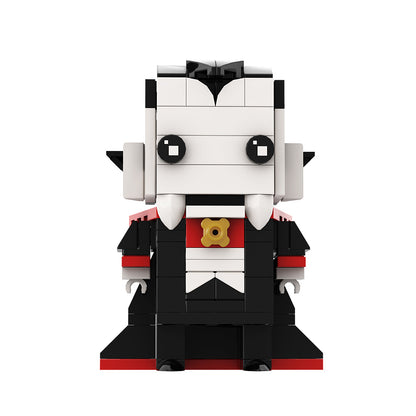 vampire brickheadz building set | halloween | lego compatible - 2