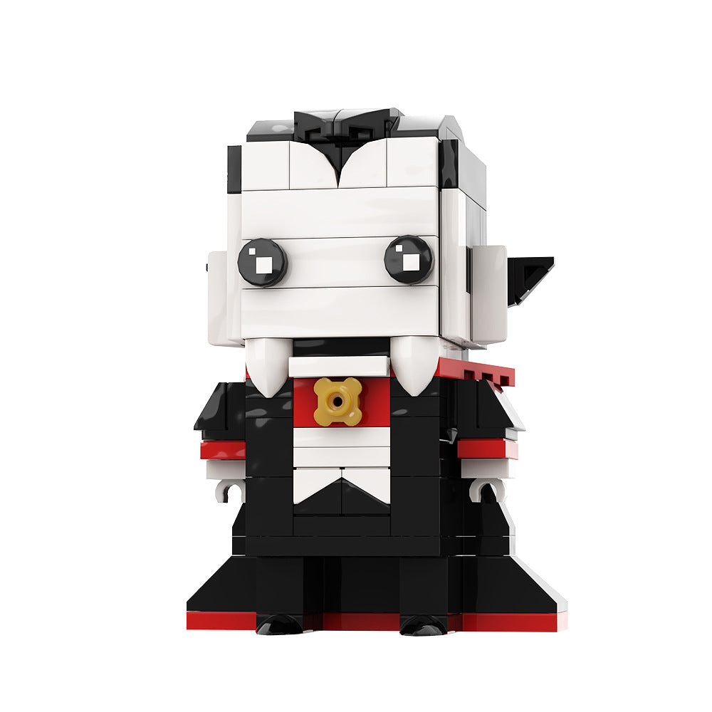 vampire brickheadz building set | halloween | lego compatible - 5