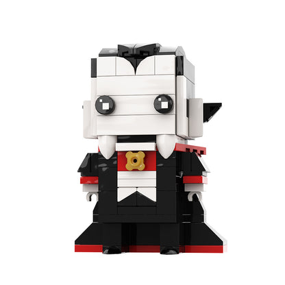 vampire brickheadz building set | halloween | lego compatible - 5