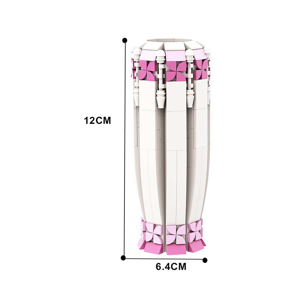 vase for sunflowers building set | lego compatible - 7