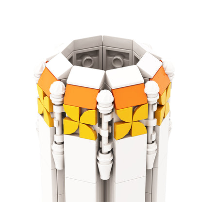 vase for sunflowers building set | lego compatible - 8