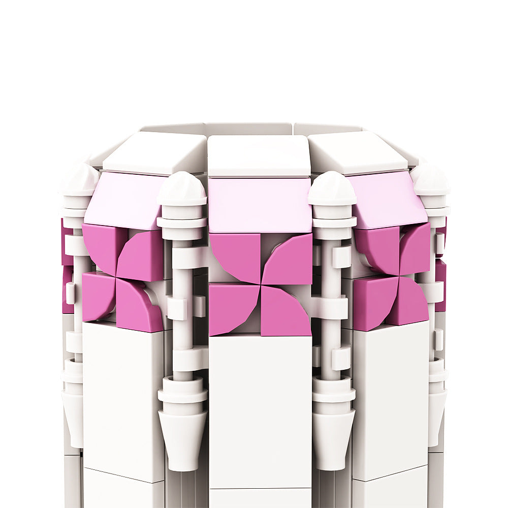 vase for sunflowers building set | lego compatible - 9