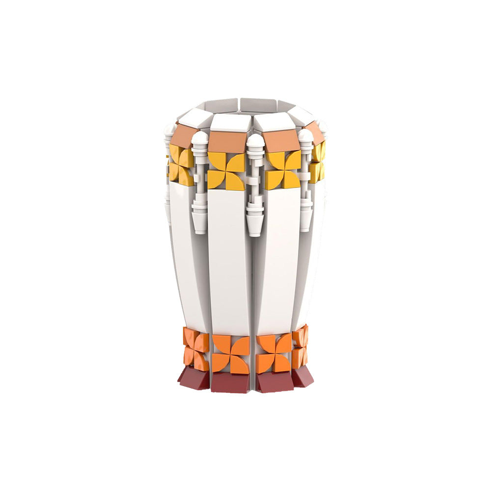 vase for sunflowers/roses/tulips building set | lego compatible - 6