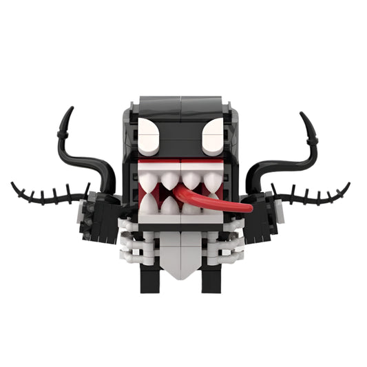 venom brickheadz building set | lego-compatible superhero moc - 2