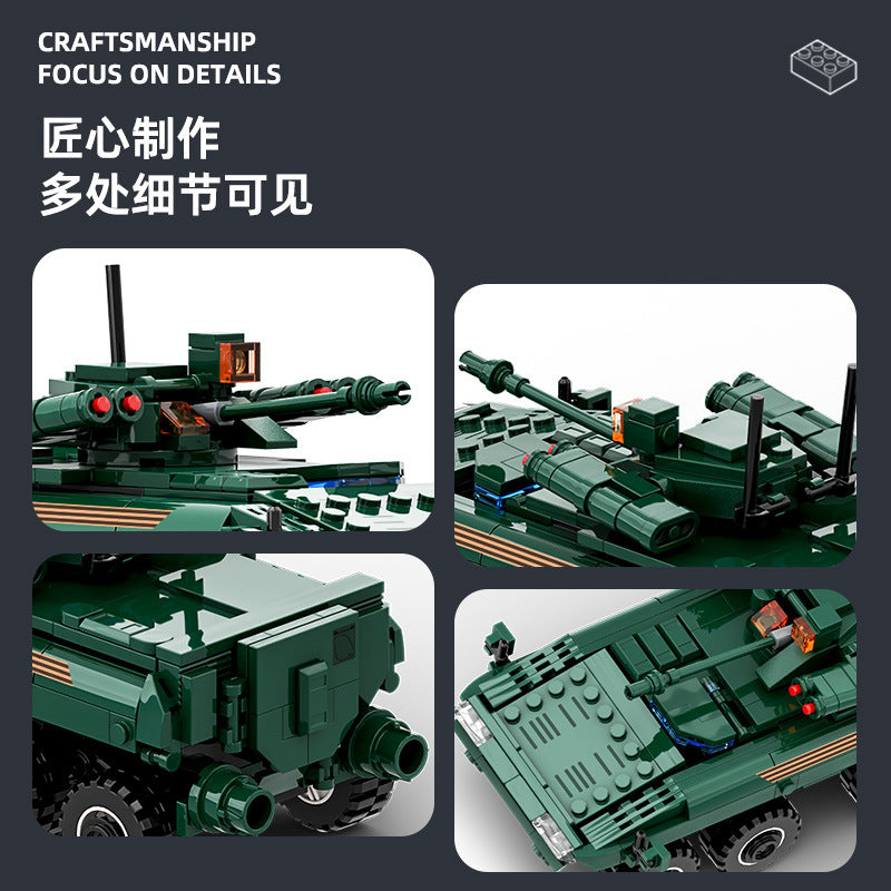 vpk-7829 bumerang infantry fighting vehicle building blocks set - 2