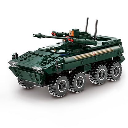 vpk-7829 bumerang infantry fighting vehicle building blocks set - 3