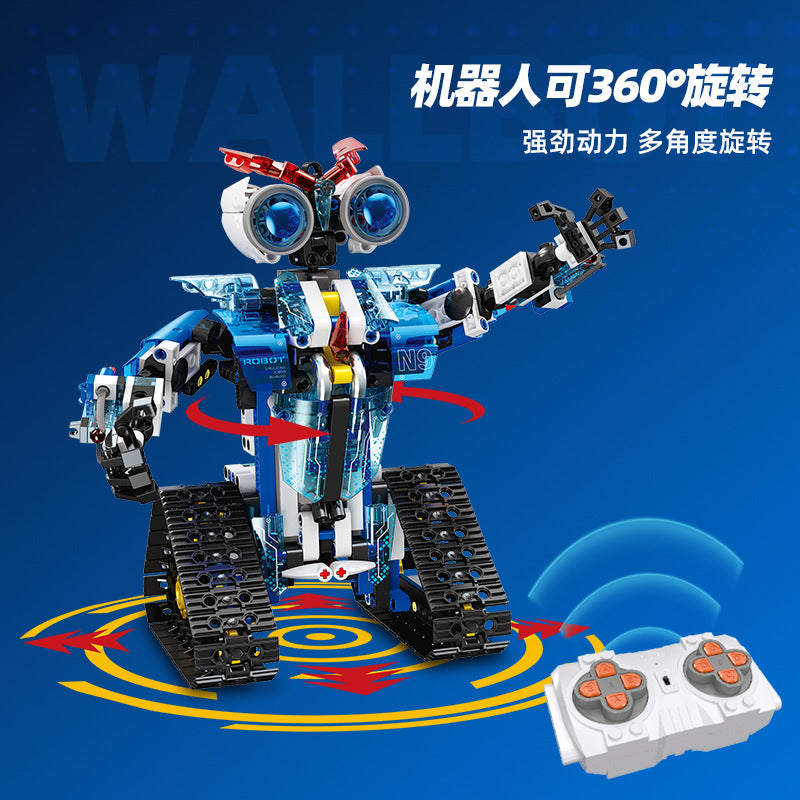 wallbot remote control robot building set | jiestar 9021 - 3