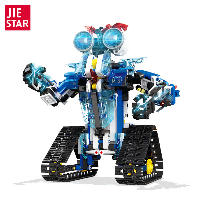 wallbot remote control robot building set | jiestar 9021 - 4