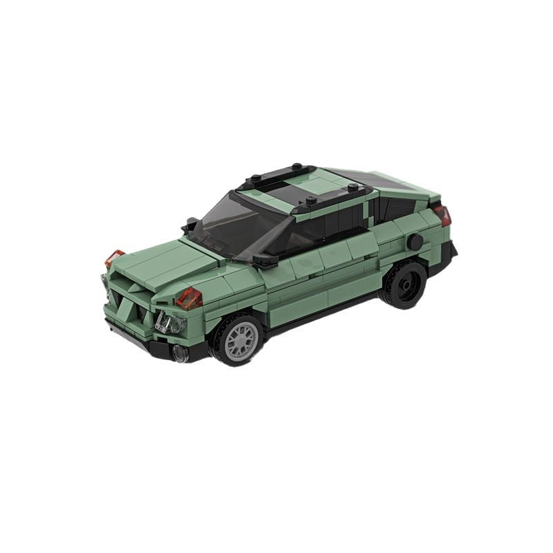 walter white's pontiac aztek building set | breaking bad | moc-166092 - 5
