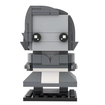 wanda maximoff + vision bundle brickheadz | wandavision | moc-65949 - 3