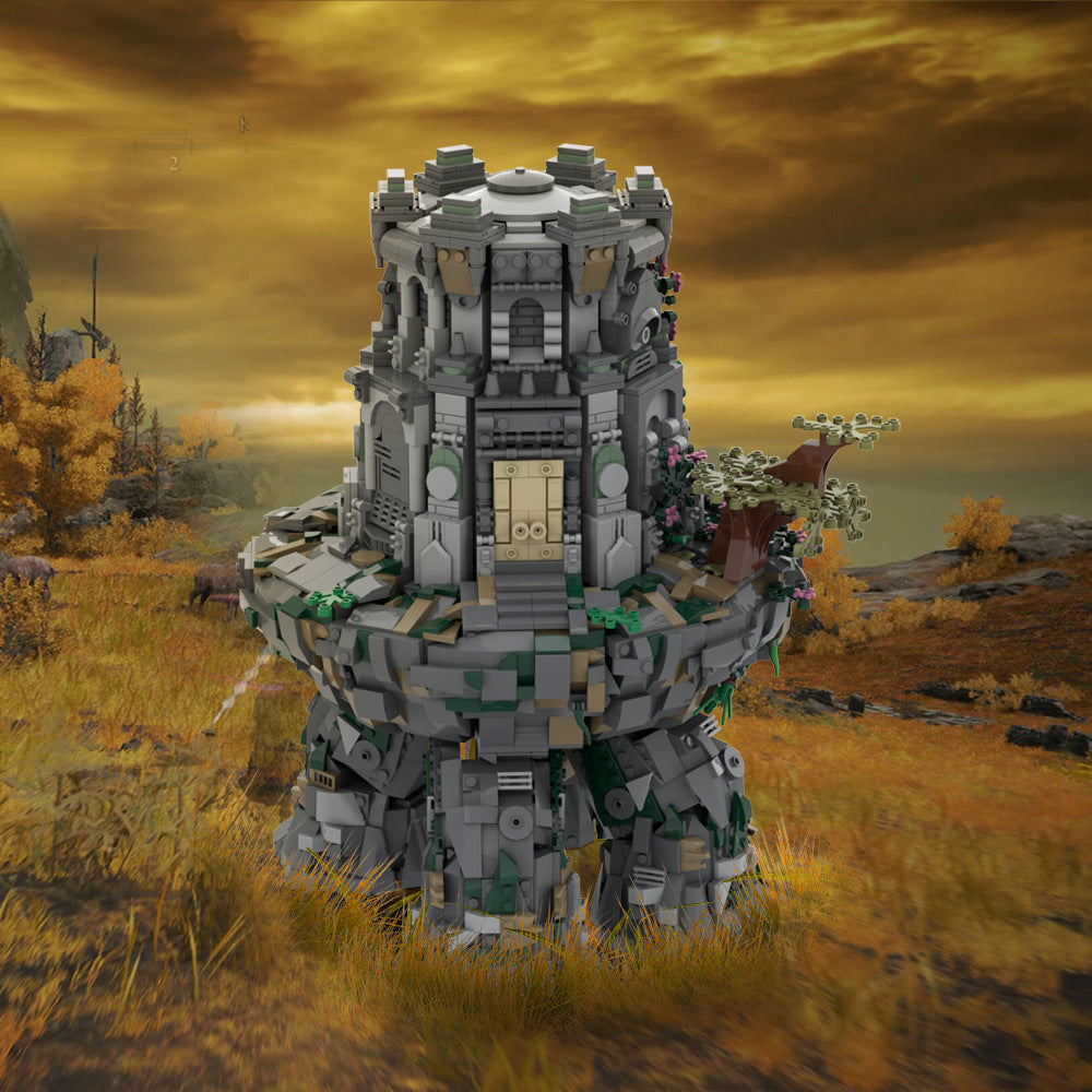 wandering mausoleum building set | elden ring | lego compatible - 1