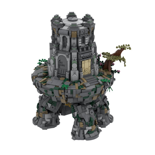 wandering mausoleum building set | elden ring | lego compatible - 2