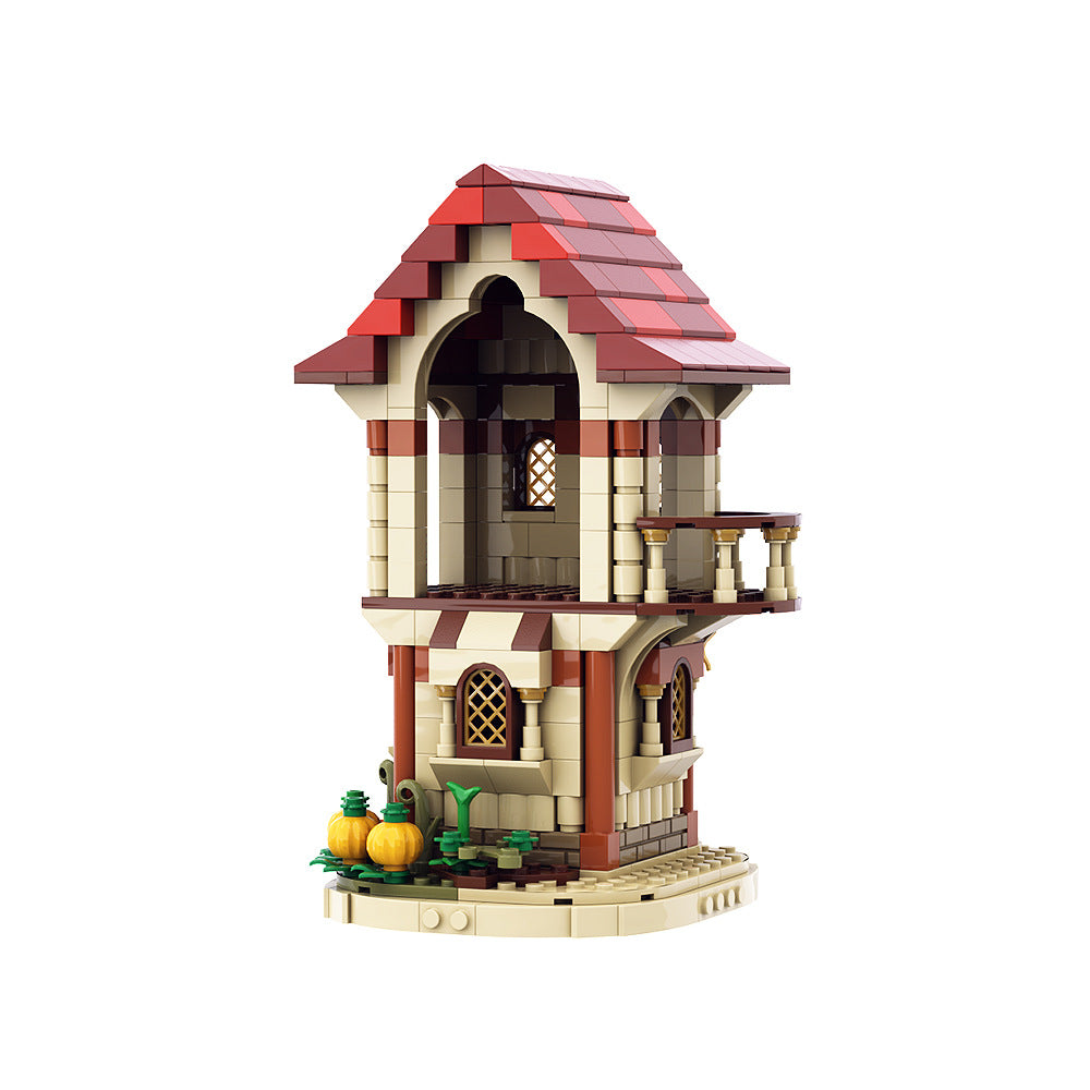 warrior woman's home building set | moc-139267 - 3