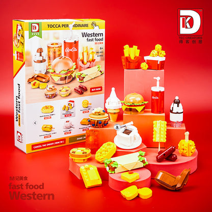 western fast food mcdonald's - 827 pcs | dk 5025 - 1