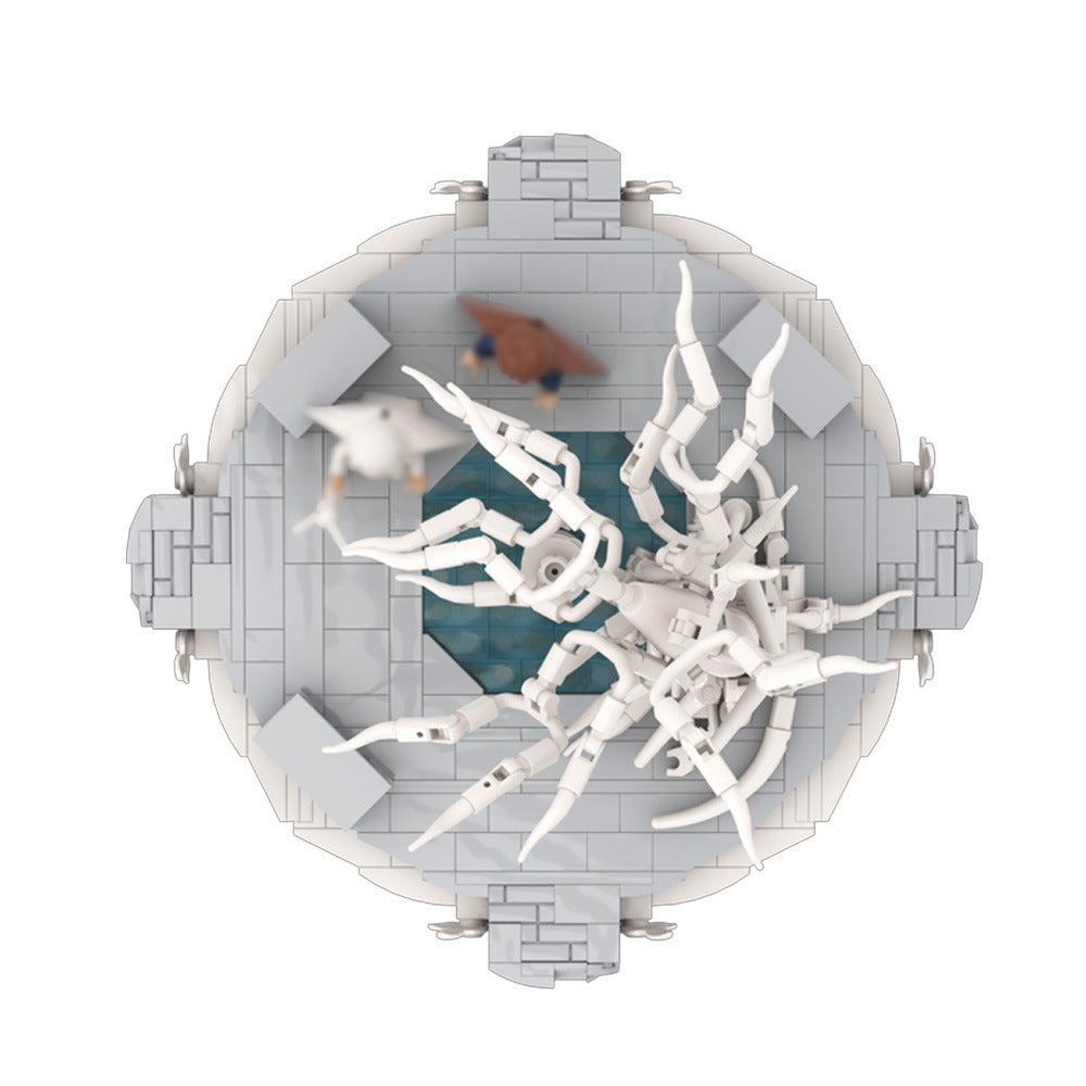 white city courtyard building set | lotr | moc-221927 - 5