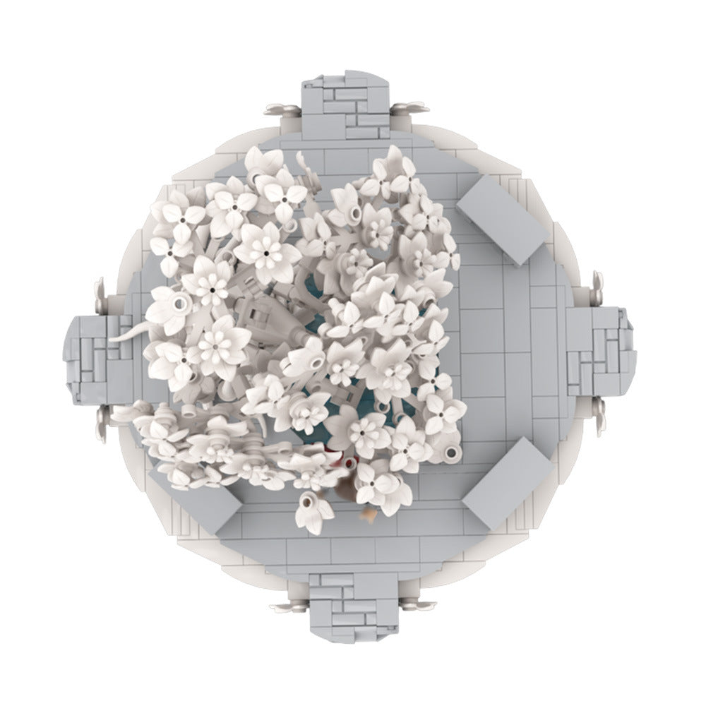 white city courtyard building set | lotr | moc-221927 - 6