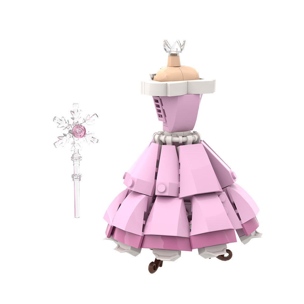 wicked witch dress building set | lego-compatible - 3