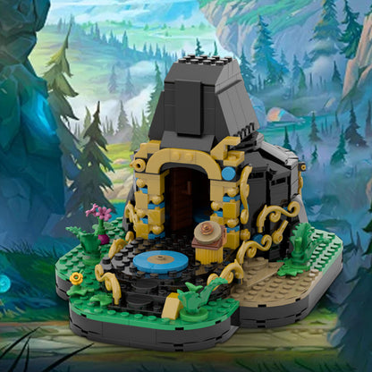 wild ancient shrine building set | zelda | moc-221622 - 2